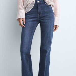 Mango Blue Bootcut Denim in size 4